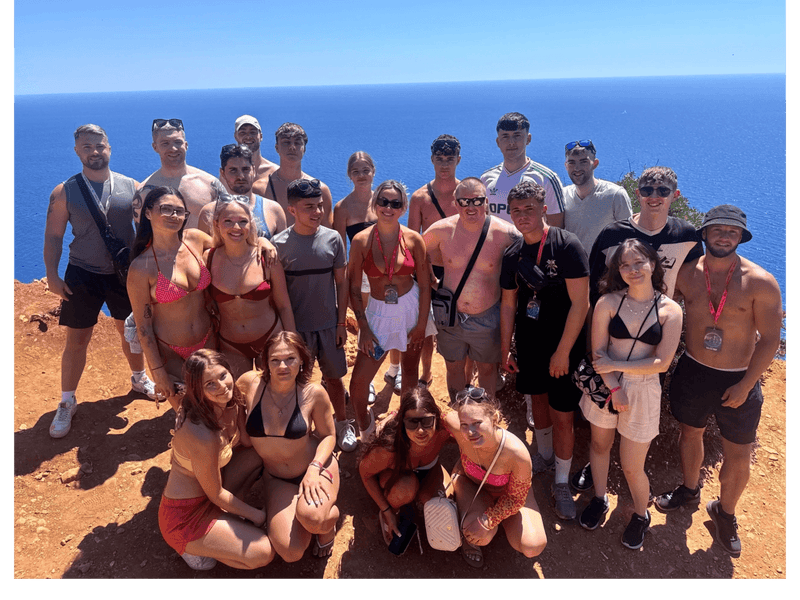 Top Dog Abroad group in Zante
